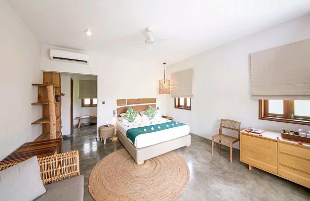 Les Lauriers Eco Hotel & Restaurant - Wohnbeispiel Superior (Zimmercodierung US1)