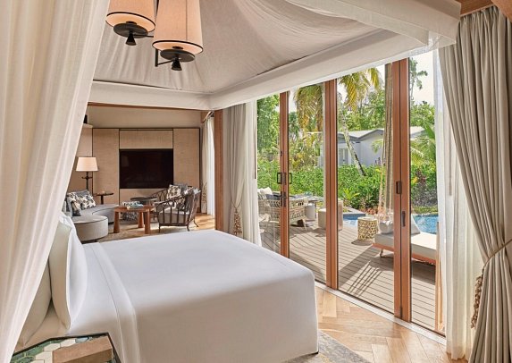 Waldorf Astoria Seychelles Platte Island - One Bedroom Hawksbill Pool Villa (Zimmercodierung VB1)