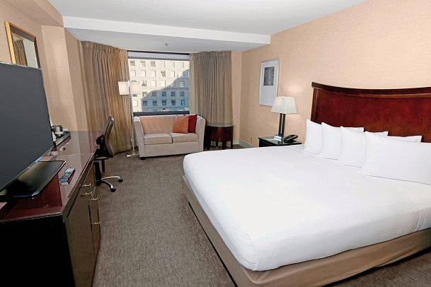 Parc 55 San Francisco - a Hilton Hotel - Wohnbeispiel Standard Room (Zimmercodierung UG1)