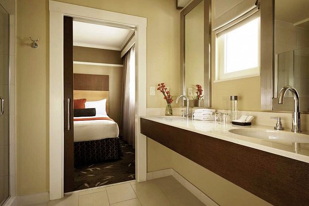 Hotel Abri - Wohnbeispiel Bad