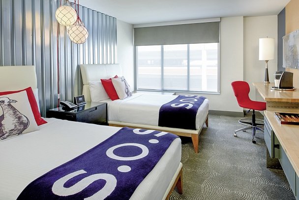 Hotel Zephyr - Wohnbeispiel Standard Two Double (Zimmercodierungen UG1 & UG3)