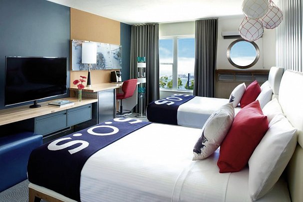 Hotel Zephyr - Wohnbeispiel Standard (Zimmercodierungen UG1 & UG3)