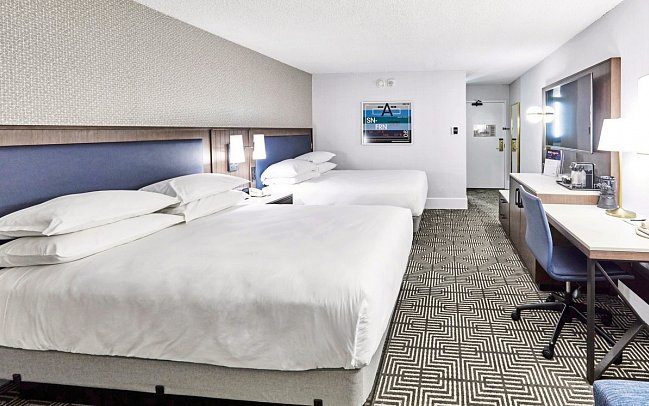 Hotel RIU Plaza Fisherman's Wharf - Wohnbeispiel Deluxe 2 Queen Beds (Zimmercodierung UD4)