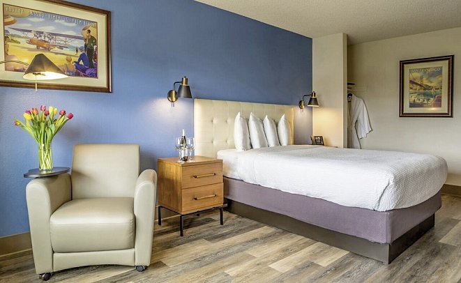 Hotel Focus - Wohnbeispiel Standard Queen (Zimmercodierung UG2)