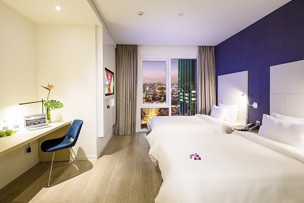 Liberty Central Saigon Riverside - Wohnbeispiel Deluxe (Zimmercodierung UD1)