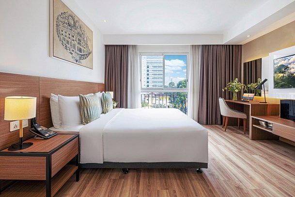 T-Ritz Saigon Hotel & Apartment - Wohnbeispiel Deluxe (Zimmercodierung UB1)