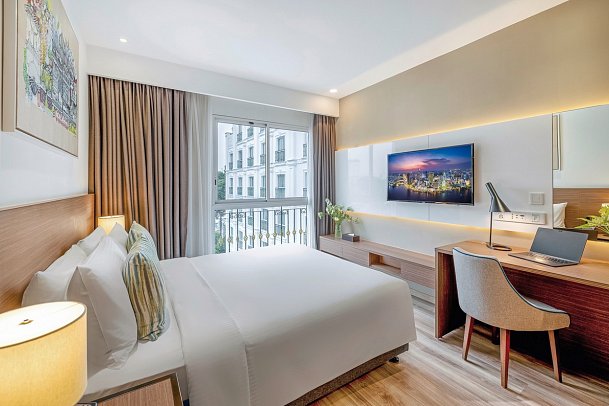 T-Ritz Saigon Hotel & Apartment - Wohnbeispiel Deluxe (Zimmercodierung UD1)