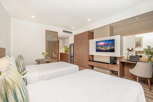 T-Ritz Saigon Hotel & Apartment - Wohnbeispiel Studio (Zimmercodierung SB1)