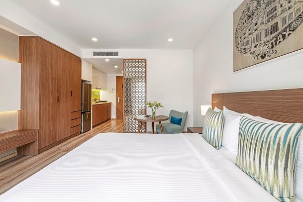 T-Ritz Saigon Hotel & Apartment - Wohnbeispiel Studio (Zimmercodierung SB1)