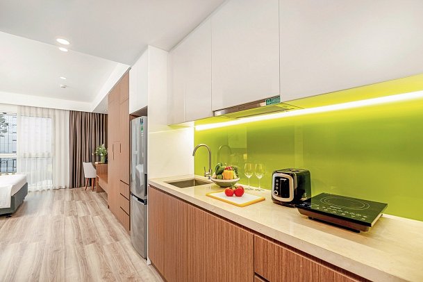 T-Ritz Saigon Hotel & Apartment - Wohnbeispiel Studio (Zimmercodierung SB1)