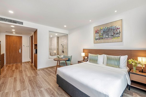 T-Ritz Saigon Hotel & Apartment - Wohnbeispiel Studio (Zimmercodierung SB1)