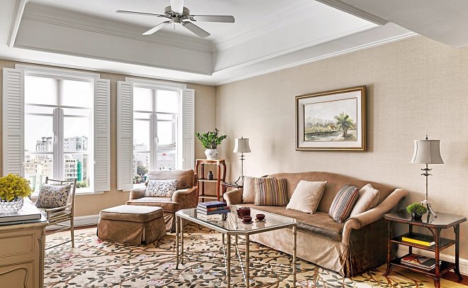 Park Hyatt Saigon - Wohnbeispiel Park Suite (Zimmercodierung WB1)