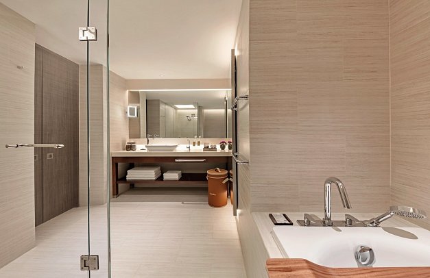 Pan Pacific Singapur - Wohnbeispiel Premier Suite (Zimmercodierung WB1)