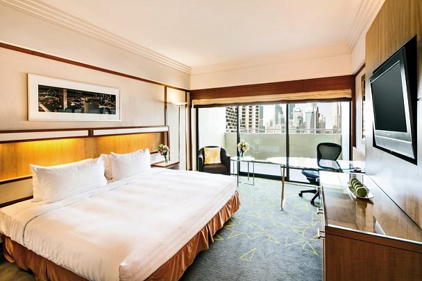 Pan Pacific Singapur - Wohnbeispiel Deluxe Balcony (Zimmercodierung UD2)