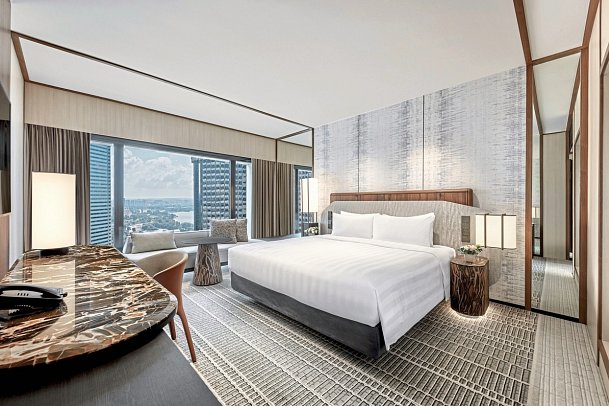 Pan Pacific Singapur - Wohnbeispiel Deluxe (Zimmercodierung UD1)