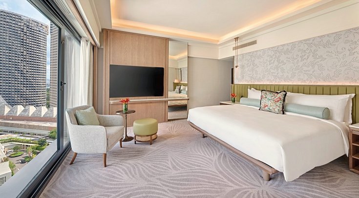 Mandarin Oriental, Singapore - Family Suite (Zimmercodierung WB1)