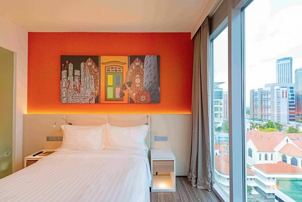Mercure Singapore Bugis - Wohnbeispiel Signature Room (Zimmercodierung UG1)