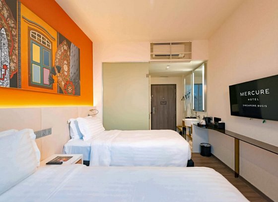 Mercure Singapore Bugis - Wohnbeispiel Signature Room (Zimmercodierung UG1)