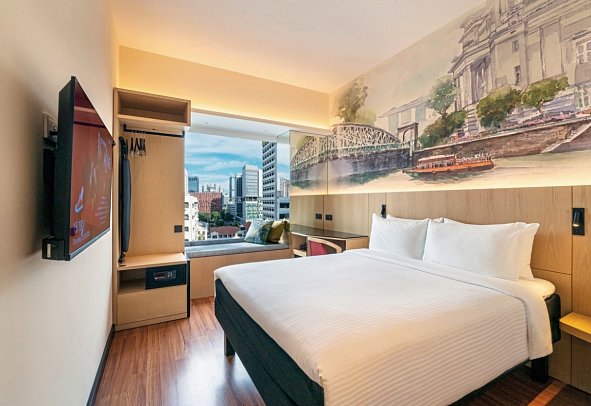 Ibis Singapore on Bencoolen - Wohnbeispiel Superior (Zimmercodierung US1)