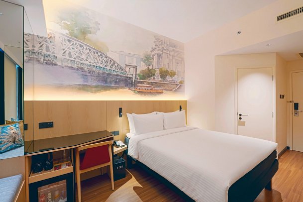 Ibis Singapore on Bencoolen - Wohnbeispiel Deluxe (Zimmercodierung UD1)