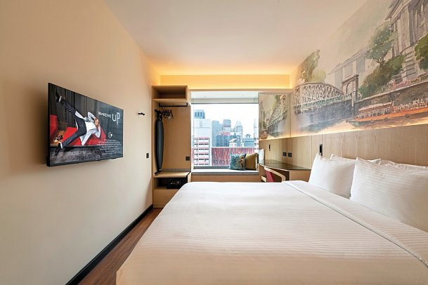Ibis Singapore on Bencoolen - Wohnbeispiel Superior (Zimmercodierung US1)