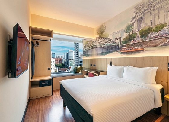 Ibis Singapore on Bencoolen - Wohnbeispiel Superior (Zimmercodierung US1)