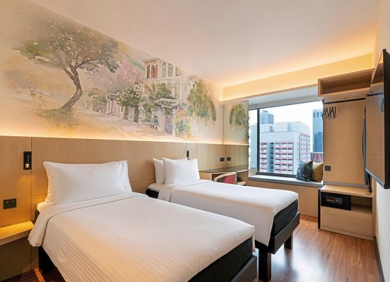 Ibis Singapore on Bencoolen - Wohnbeispiel Deluxe (Zimmercodierung UD1)