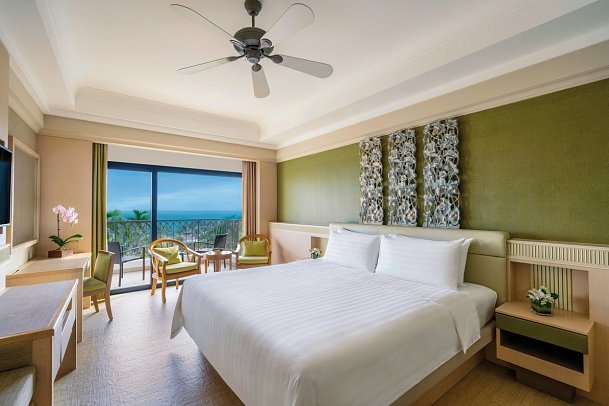 Shangri-La Rasa Sentosa, Singapore - Wohnbsp. Deluxe Sea View (Zimmercodierung UDM)