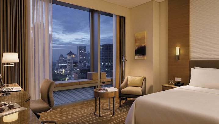 JEN Singapore Orchardgateway by Shangri-La - Wohnbeispiel Deluxe (Zimmercodierung UD1)