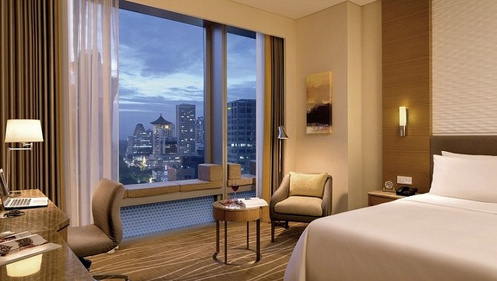 JEN Singapore Orchardgateway by Shangri-La - Wohnbeispiel Superior (Zimmercodierung US1)