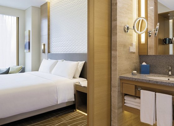 JEN Singapore Orchardgateway by Shangri-La - Wohnbeispiel Superior (Zimmercodierung US1)