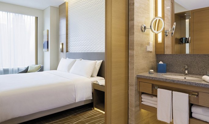 JEN Singapore Orchardgateway by Shangri-La - Wohnbeispiel Superior (Zimmercodierung US1)
