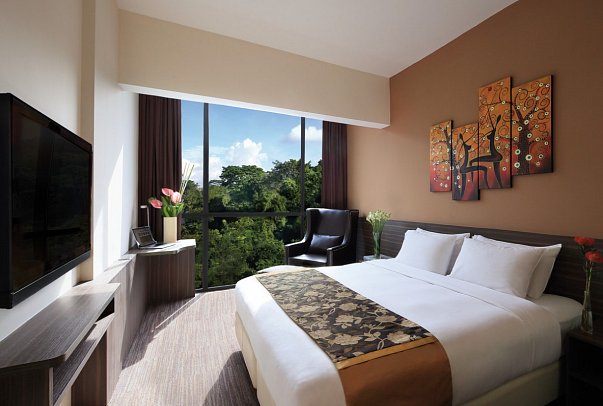 Travelodge Harbourfront Singapore - Wohnbeispiel Deluxe-Zimmer (DZL)