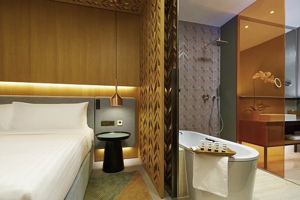 Oasia Hotel Downtown - Wohnbeispiel Club Room (Zimmercodierung UL1)