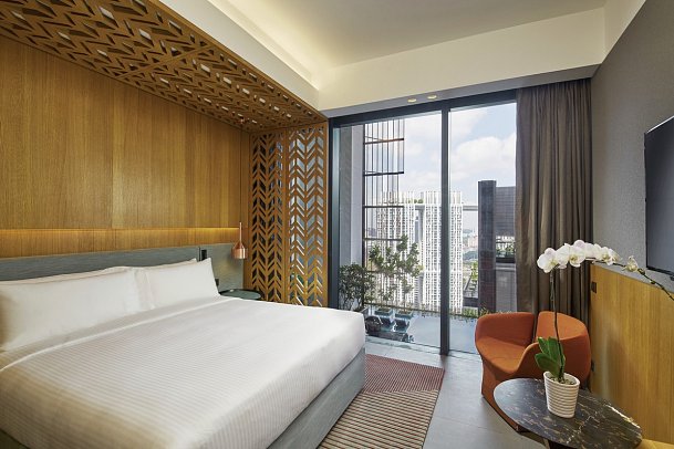 Oasia Hotel Downtown - Wohnbeispiel Club Room (Zimmercodierung UL1)