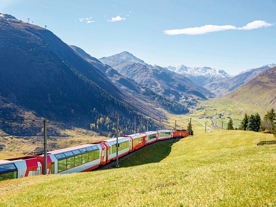 Bahnerlebnis Schweiz pur – ab Zermatt - Glacier Express