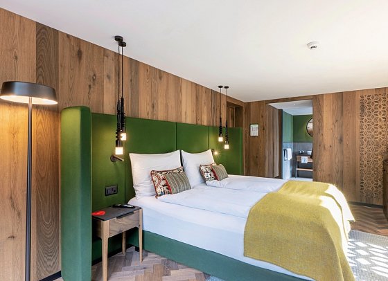 Hotel Zermama - Wohnbeispiel Doppelzimmer (Zimmercodierung DB1)