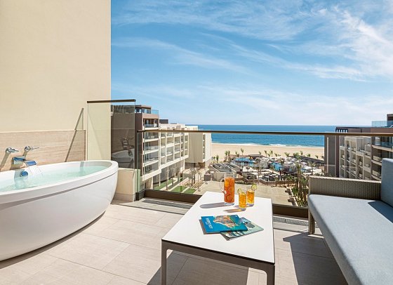 Hard Rock Hotel Los Cabos - Wohnbeispiel Deluxe Partial Oceanview King (Zimmercodierung UDM)
