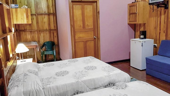 Ciudad Perdida Ecolodge - Wohnbeispiel Standard Room (Zimmercodierung UG1)