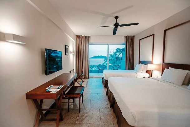 Wyndham Tamarindo - Wohnbeispiel Standard Ocean View (Zimmercodierung UGM)