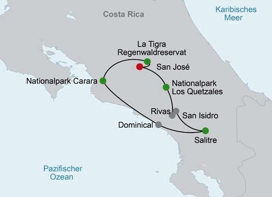 Costa Rica - Fernab der Pfade