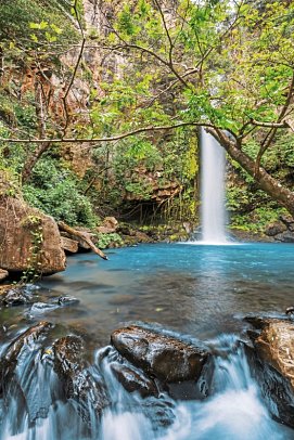 Traumstrände im Land der Ticos - Catarata La Cangreja