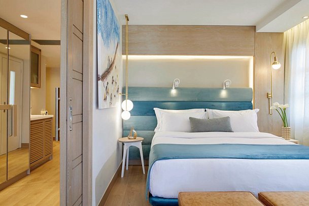 Anthemus Sea Beach Hotel & Spa - Wohnbeispiel Suite Meeresfront (Zimmercodierung WBO)