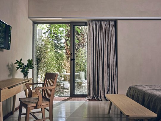 Ekies All Senses Resort - Wohnbeispiel Juniorsuite Veranda (Zimmercodierung JB1)