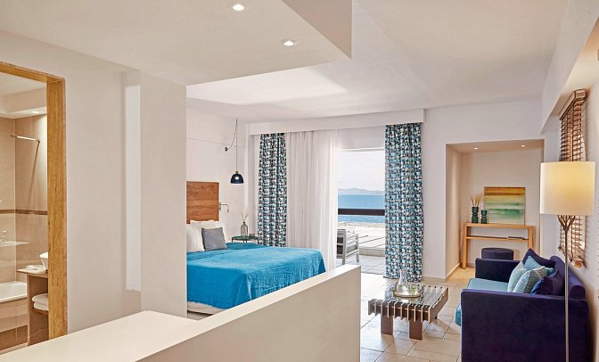 Eagles Palace - Wohnbeispiel Juniorsuite Meerblick (Zimmercodierung JBM)