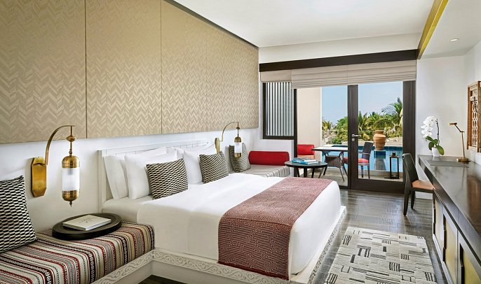 Al Baleed Resort Salalah by Anantara - Wohnbeispiel Deluxe (Zimmercodierung UD1)