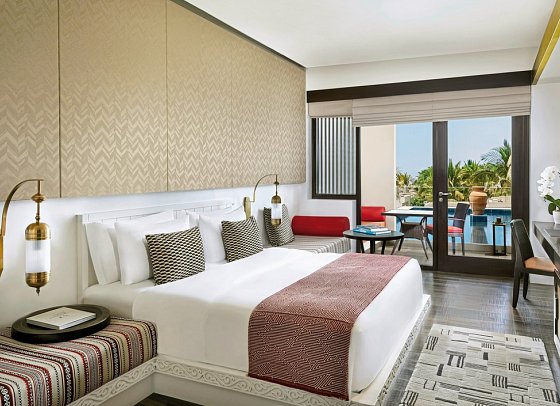 Al Baleed Resort Salalah by Anantara - Wohnbeispiel Deluxe (Zimmercodierung UD1)