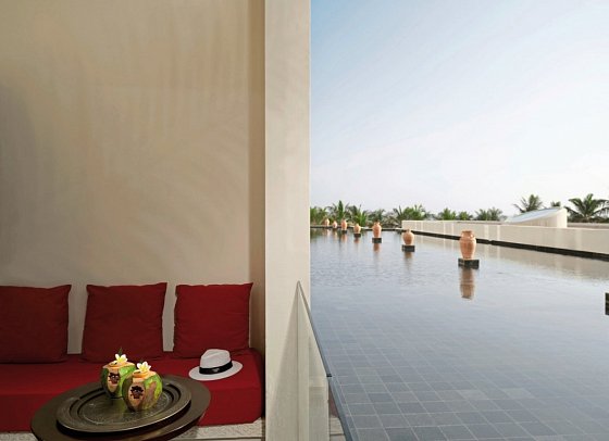Al Baleed Resort Salalah by Anantara - Beispeil Balkon Deluxe (Zimmercodierungen UD1 & UD2)
