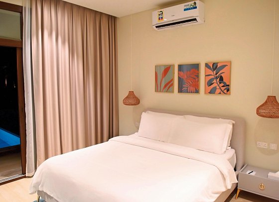 Salalah Rotana Resort - Wohnbeispiel One Bedroom Villa (Zimmercodierung VB1)