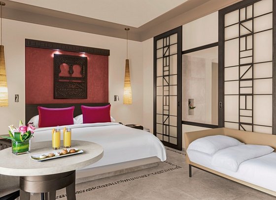 Salalah Rotana Resort - Wohnbeispiel Deluxe Family Ocean Room (Zimmercodierung UD2)